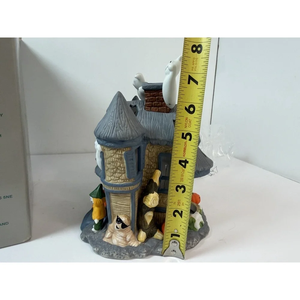 PartyLite Haunted Halloween Tealight Candle House P7311 Retired Seasonal Decor . - Picture 7 of 12